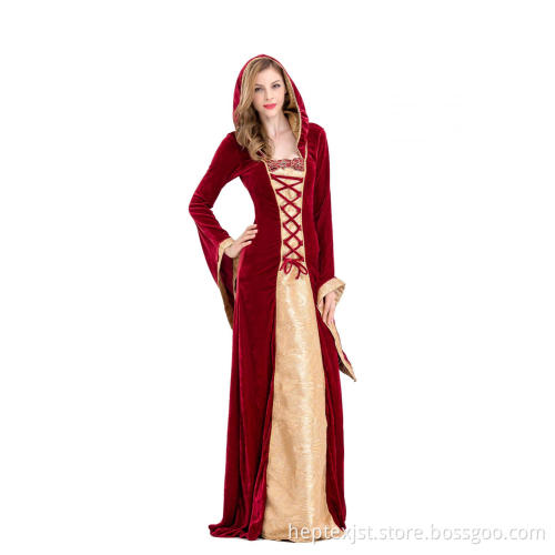 Cosplay Costume Red Robe Witch Anime Characters
